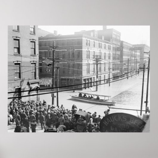 シンシナチ洪水： 1910 ポスター (正面)