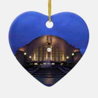 シンシナチ連合ターミナルまたは博物館の中心 セラミックオーナメント