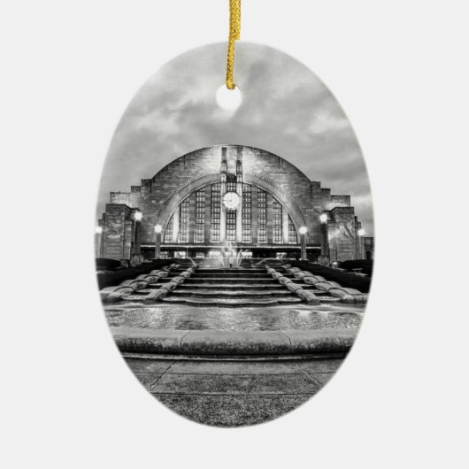シンシナチ連合ターミナル セラミックオーナメント (正面)