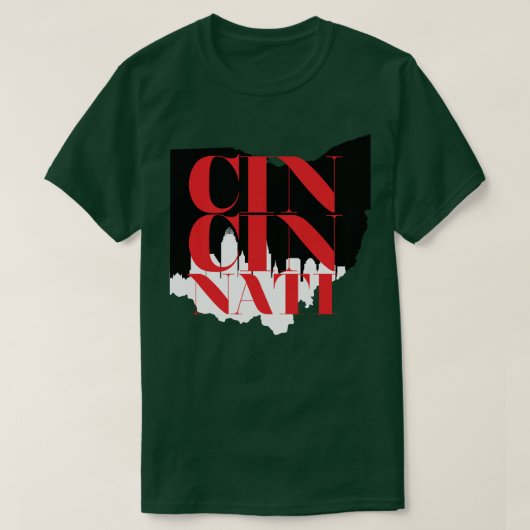 シンシナチ15 Tシャツ (デザイン正面)