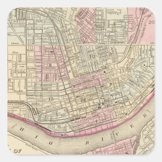 シンシナチ2 スクエアシール (正面)