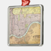 シンシナチ、オハイオ州2 メタルオーナメント (左)