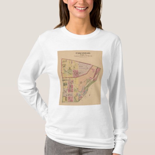 シンシナチ、オハイオ州8 Tシャツ (正面)