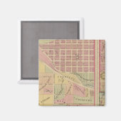 シンシナチ、オハイオ4 マグネット (正面/裏面)