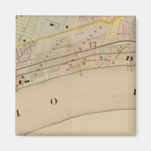 シンシナチ、オハイオ7 マグネット (正面)