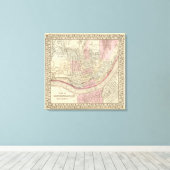 シンシナチ キャンバスプリント (インサイチュ (ウッドフロア))