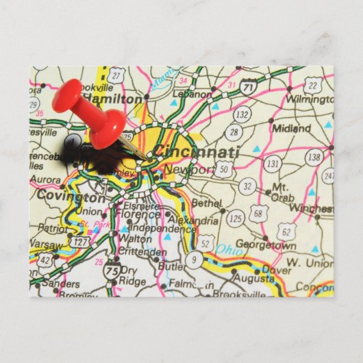 シンシナチ ポストカード (正面)