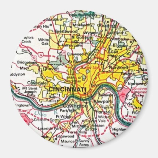 シンシナチ マグネット (正面)