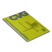 シンシナチ (CVG)空港図表のノート ノートブック (右側)