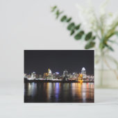 シンシナティの夜景 ポストカード (スタンド正面)