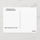 シンシナティオハイオナイトリバーボートのポストカード ポストカード (裏面)