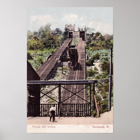 シンシナティオハイオハイオプライスヒルインクライン ポスター (正面)