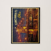 シンシナティオハイオハイブリッジ ジグソーパズル (縦)