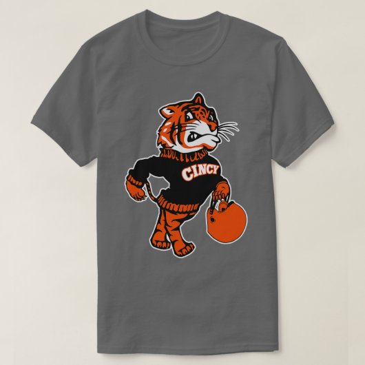 シンシナティヴィンテージ戦マスコット1 Tシャツ (デザイン正面)