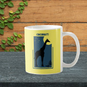 シンシナティ動物園オハイオヴィンテージキリン コーヒーマグカップ