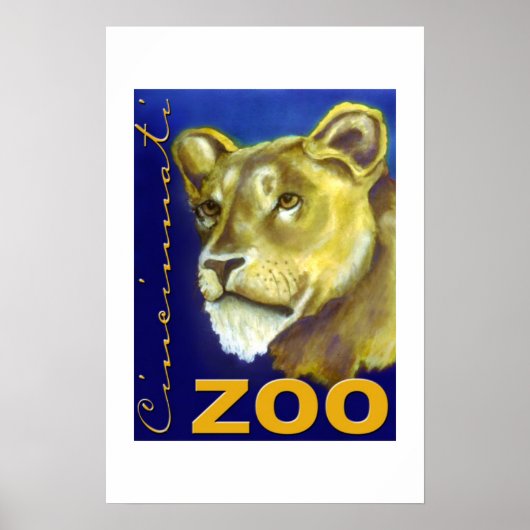 シンシナティ動物園ポスター ポスター (正面)