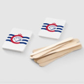 シンシナティ国旗を掲げた愛国的なハンドファンのセット ハンドファン (組立なし)