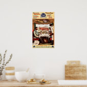 シンシナティ・インディアナポリスデイトン経由のプルマン列車 ポスター (キッチン)