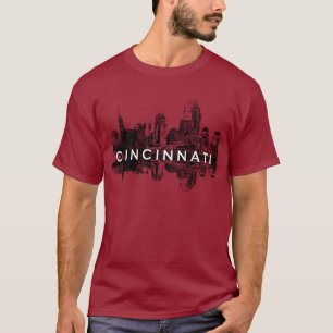 シンシナティ、オハイオスカイライン Tシャツ