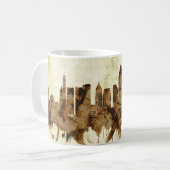 シンシナティ・オハイオ都市景観 コーヒーマグカップ (正面左)