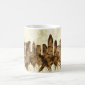 シンシナティ・オハイオ都市景観 コーヒーマグカップ (中央)