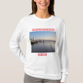 シンシナティ・オハイオ長袖シャツ Tシャツ