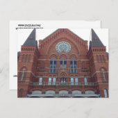 シンシナティ・オハイオ音楽堂ポストカード ポストカード (正面/裏面)