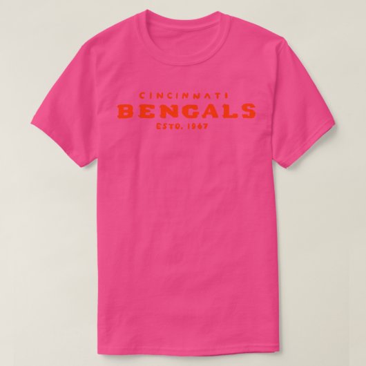 シンシナティ・ベンガアーズ Tシャツ (デザイン正面)