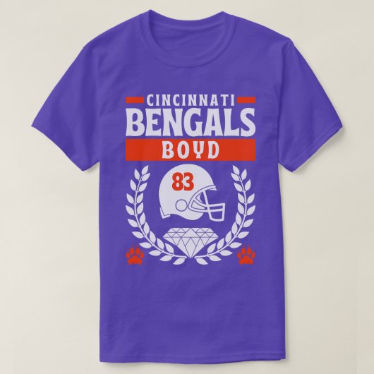 シンシナティ・ベンガル・タイラー・ボイド83版 Tシャツ (デザイン正面)