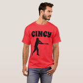 シンシナティ・ベースボールTシャツ Tシャツ (正面フル)