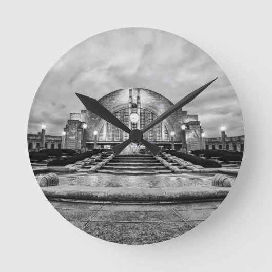 シンシナティ・ユニオン・ターミナル ラウンド壁時計 (正面)