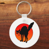 シンジケート猫 キーホルダー (正面)