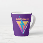 シンセウェーブ カフェラテマグ (右アングル)