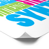 シンセカラフルサイザ ポスター (角)