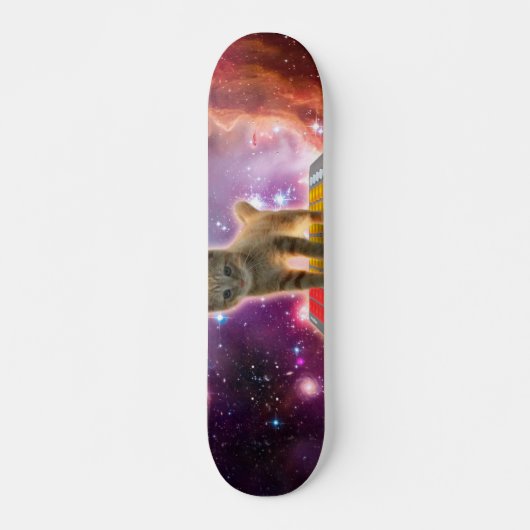 シンセサイザーの宇宙 スケートボード (正面)