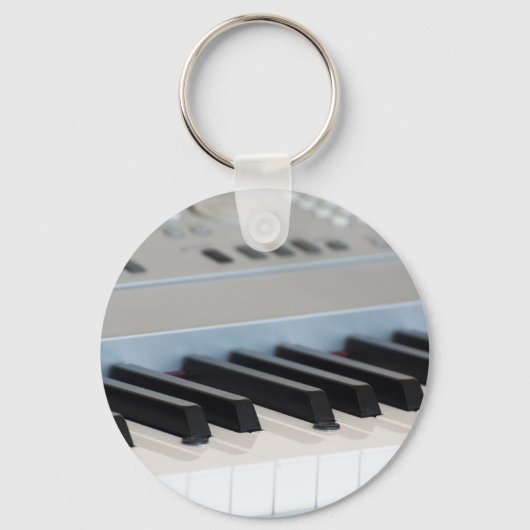 シンセサイザーキーボード キーホルダー (正面)