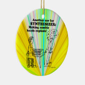 シンセサイザーゾンビ爆発 セラミックオーナメント (右)