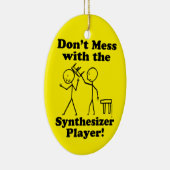 シンセサイザープレーヤーに干渉しない セラミックオーナメント (右)