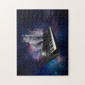 シンセサイザー上の宇宙 ジグソーパズル (縦)