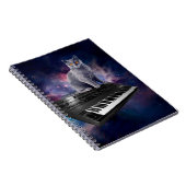 シンセサイザー上の宇宙 ノートブック (右側)