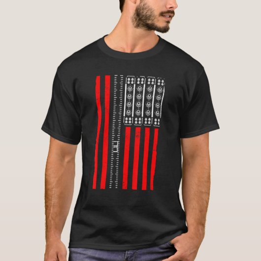シンセサイザーADSRシンセ Tシャツ (正面)