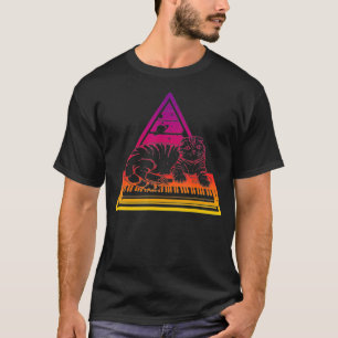 シンセサイザCatテクノシンセックスアナログ Tシャツ