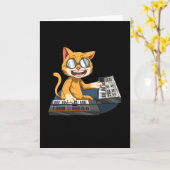 シンセサイザCat遊のアナログ・シンセサイザ カード (黄色い花)