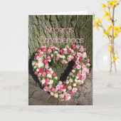 シンセラス・コンドリエンシアススペインの悔やみや弔慰カード カード (黄色い花)