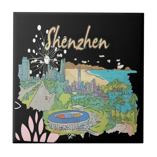 シンセン タイル (正面)