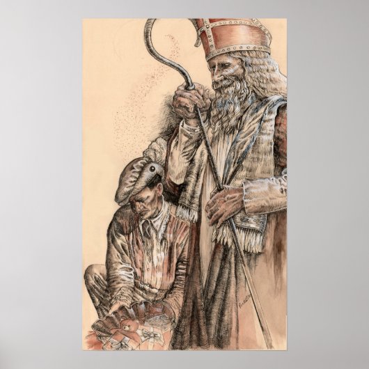 シンタークラースとズワルテピートバイポーティアセントルカ ポスター (正面)