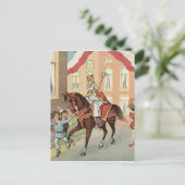 シンタークラースオランダセントニックヴィンテージセントニコラス ポストカード (スタンド正面)