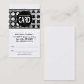 シンダーアポイントメントカード 予約カード (正面/裏面)