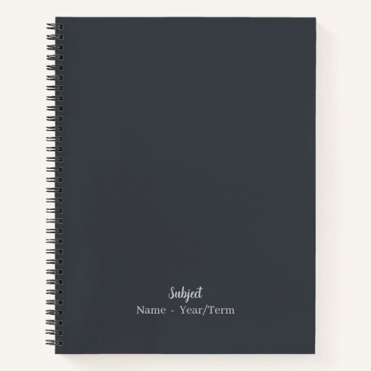 シンダー ノートブック (正面)