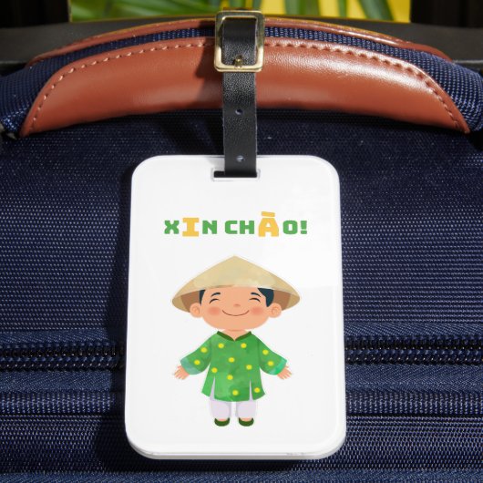 シンチャオ！ベトナムラゲッジタグ ラゲッジタグ (正面インサイチュ2)